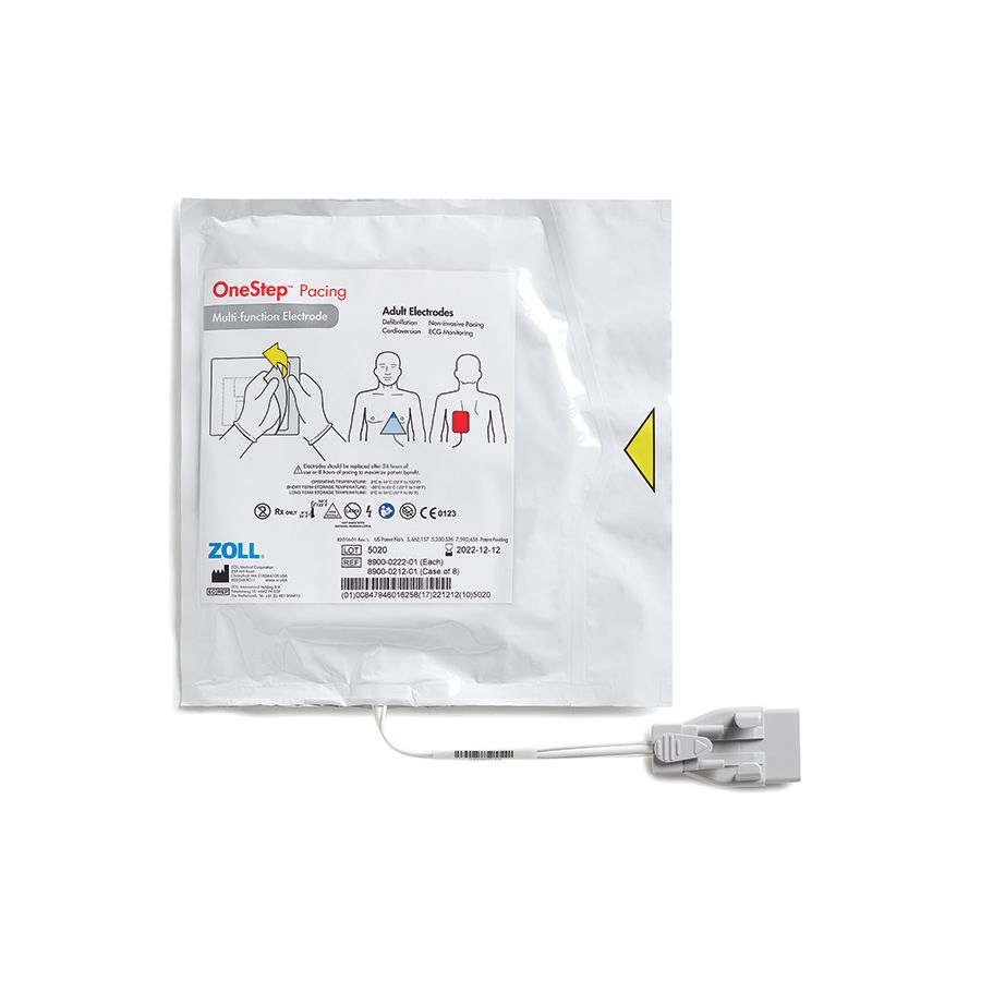 Zoll OneStep Pacing Electrode Single 8900-0222-01 Zoll OneStep Pacing Electrode Single 8900-0222-01